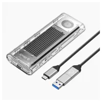 Hộp Đựng Ổ Cứng SSD ORICO NVMe M.2 20Gbps TypeC Màu Đen TCM2-G20-BK-BP