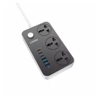 Ổ cắm điện đa năng LDNIO SC3604C (Black with Grey)