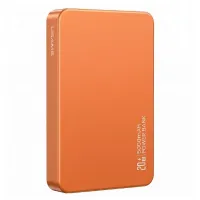 Sạc dự phòng không dây USAMS CD231 20W 5000mAh CY Series Orange (5KCD23104)