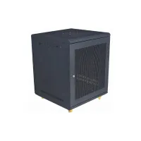 Tủ Mạng 12U Sâu D600 Cửa Lưới Màu Đen (TM126BN-C)