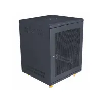 Tủ Mạng 15U Sâu D1000 Cửa Lưới Màu Đen (TM1510BN-B)