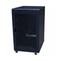 Tủ Mạng 20U Sâu D600 Khung Hàn Liền Màu Đen (TM206BNL-B)