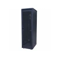 Tủ Mạng 42U Sâu D600 Cửa Lưới Màu Đen (TM426BN-B)