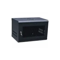 Tủ Mạng 6U Treo Tường Sâu D400 Cửa Lưới Màu Đen (TM640WBN-B)