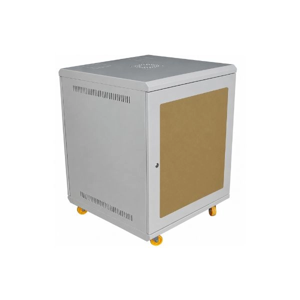 Tủ Mạng 12U Sâu D600 Cửa Mica Màu Ghi (TM126GM-B)