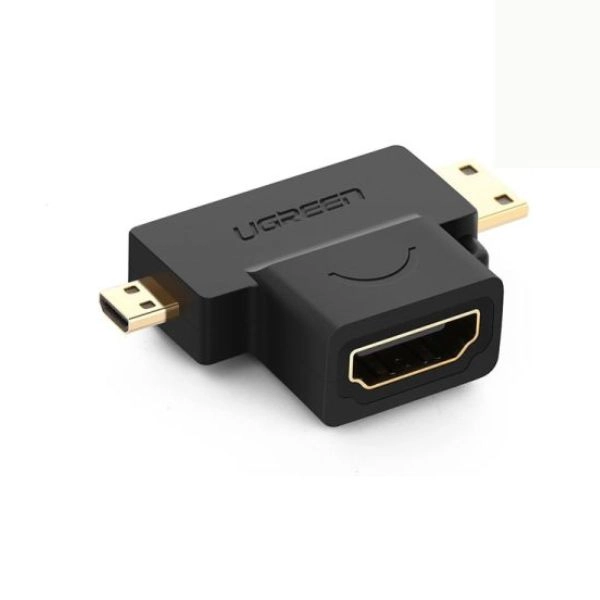 Đầu chuyển đổi HDMI sang Mini HDMI và Micro HDMI Ugreen 20144