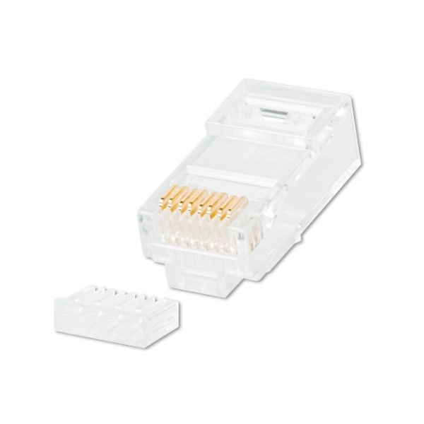 Đầu mạng RJ-45 Dintek CAT6 dạng 2 mảnh (1501-88028) - Bịch 100 cái