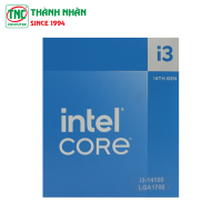 CPU Intel Core i3-14100 (4C/ 8T/ 3.5 GHz - 4.7 GHz/ 12MB/ 1700)
