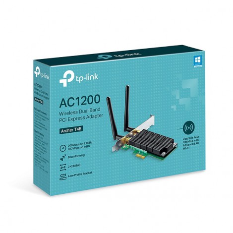 Card mạng Wireless TP-Link Archer T4E (1167 Mbps/ Wifi 5/ 2.4/5 GHz)