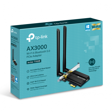 Card mạng Wireless TP-Link Archer TX50E