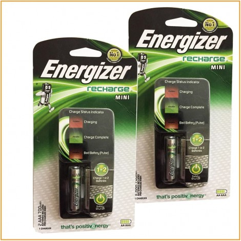 Máy Sạc Pin Energizer CH2PC4 + 2 Pin Sạc AAA 700mAh