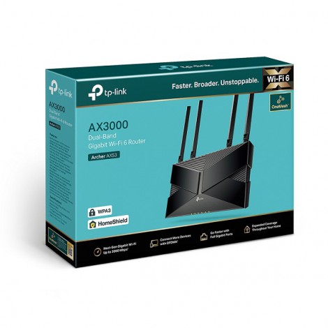 Bộ Phát Wifi TP-Link Archer AX53 (2976 Mbps/ Wifi 6/ 2.4/5 GHz)