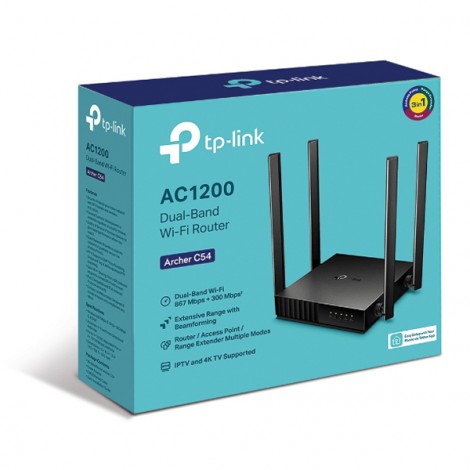 Router TP-Link Archer C54 (1167 Mbps/ Wifi 5/ 2.4/5 GHz)