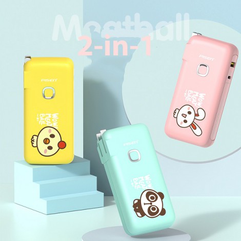 Sạc dự phòng Pisen Quick High Power Box Meatball 10000mAh 20W TS-D309 Hồng