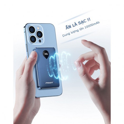 Sạc dự phòng Quick Magsafe wireless 10000mAh Alumina CCY-DY19