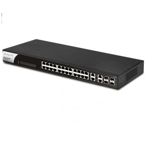 Switch Draytek Vigor G1282 (24 port/ 10/100/1000 Mbps/ SFP)