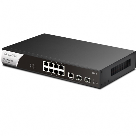 Switch Draytek Vigor G2100 (8 port/ 10/100/1000 Mbps / SFP/ Managed)