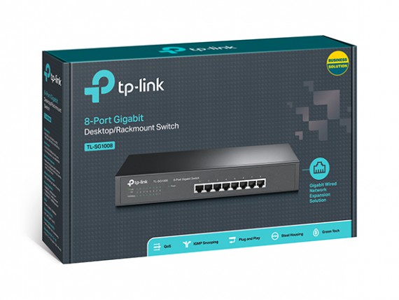 Switch TP-Link 8 port TL-SG1008