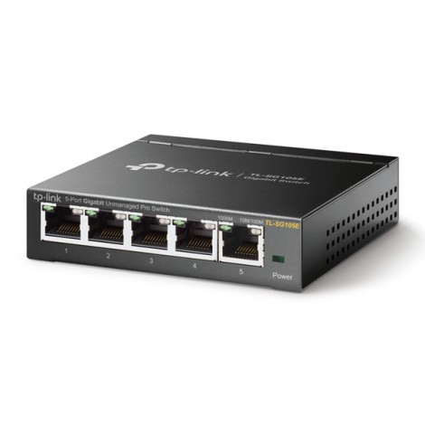 Switch TP-Link Easy Smart TL-SG105E (5 port/ 10/100/1000 Mbps)