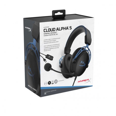 Tai nghe HP HyperX Cloud Alpha S - Blue (4P5L3AA) (Xanh)