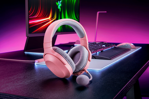 Tai nghe Razer Barracuda X-Wireless Multi-Platform Gaming and Mobile Headset-Hồng(Quartz)_RZ04-03800300-R3M1