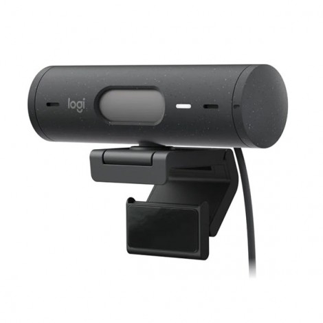 Webcam Logitech Brio 500 đen