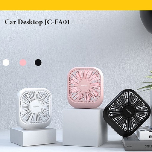 Quạt Pisen Car Desktop Fan-(JC-FA01) Hồng