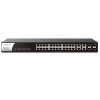 Switch Draytek Vigor G1282 (24 port/ 10/100/1000 Mbps/ SFP)