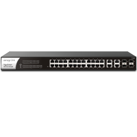 Switch PoE Draytek Vigor P1282 (28 port/ 10/100/1000 Mbps/ SFP ...
