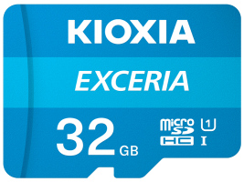 Thẻ nhớ Kioxia 32GB microSD Exceria C10 U1-LMEX1L032GG4