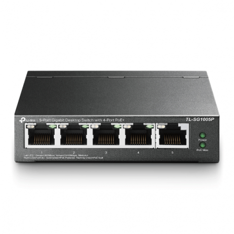 Switch TP-Link 4-Port PoE TL-SG1005P