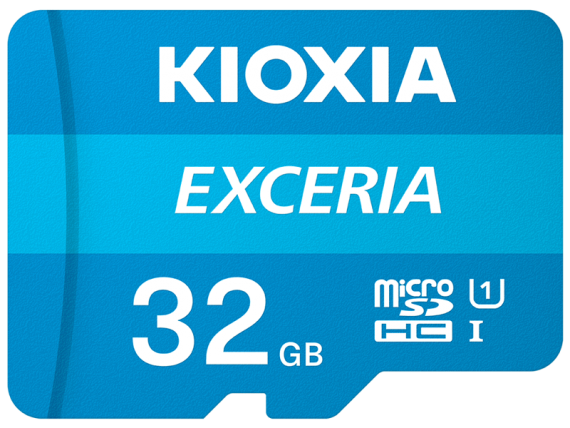 Thẻ nhớ Kioxia 32GB microSD Exceria C10 U1-LMEX1L032GG4