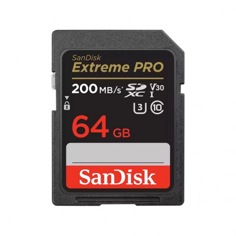 Thẻ nhớ SDXC 64GB Sandisk Extreme Pro (SDSDXXU-064G-GN4IN)