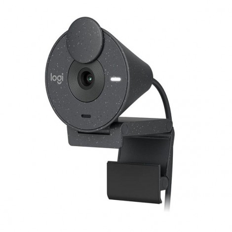 Webcam Logitech Brio 300 Full Hd Đen (Graphite)