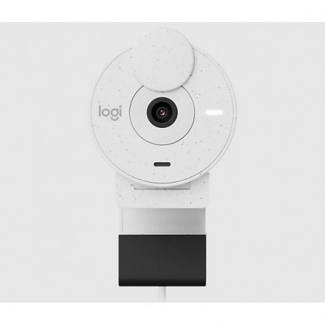 Webcam Logitech Brio 300 Full Hd Trắng