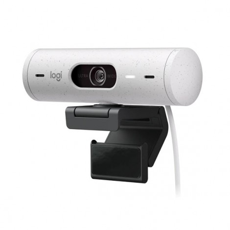 Webcam Logitech Brio 500 Trắng