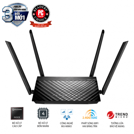 Router Wifi ASUS RT-AC59U(Mobile Gaming)