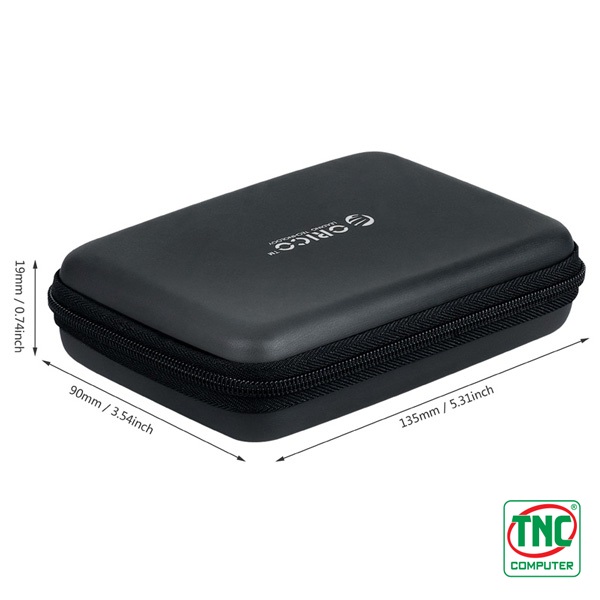 Bao bảo vệ ổ cứng Orico PHB-25 Black Bao bảo vệ ổ cứng Orico PHB-25 Black