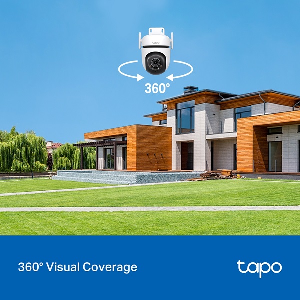 Cung cấp phạm vi xem theo chiều ngang 360° và theo chiều dọc 130° camera giá rẻ