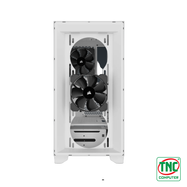 Case Corsair 3000D Tempered Glass Mid-Tower (White) - CC-9011252-WW sở hữu hệ thống quạt tản nhiệt hiện đại Case Corsair 3000D Tempered Glass Mid-Tower (White) - CC-9011252-WW sở hữu hệ thống quạt tản nhiệt hiện đại