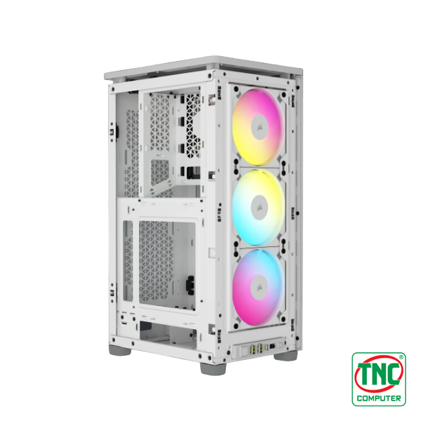 Case Corsair iCUE 2000D RGB AIRFLOW Mini-ITX Tower (White Case Corsair iCUE 2000D RGB AIRFLOW Mini-ITX Tower (White