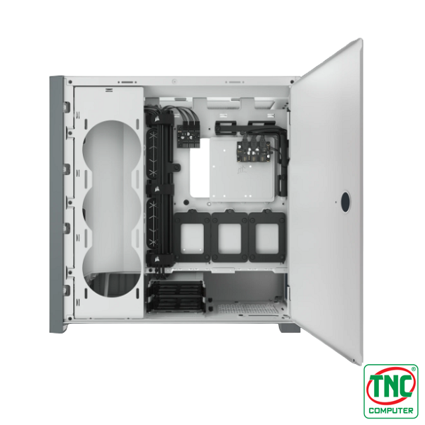 Case Corsair iCUE 5000X RGB Tempered Glass Mid-Tower CC-9011213-WW được trang bị chất liệu bền bỉ, cao cấp Case Corsair iCUE 5000X RGB Tempered Glass Mid-Tower CC-9011213-WW được trang bị chất liệu bền bỉ, cao cấp