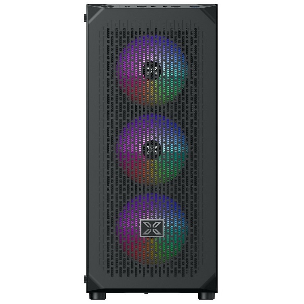 Case Xigmatek ATX SKY 3F EN42157 sở hữu thiết kế hoàn thiện với sự cá tính khi được bao phủ bởi gam màu đen tinh tế case máy tính