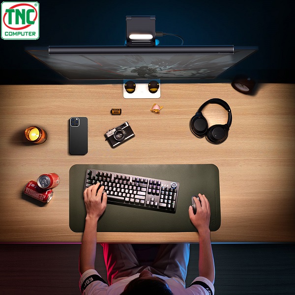 Đèn treo màn hình Baseus i-wok2 chống chói LVN025-YT-BK (DGIW000101) Đèn treo màn hình Baseus i-wok2 chống chói LVN025-YT-BK (DGIW000101)