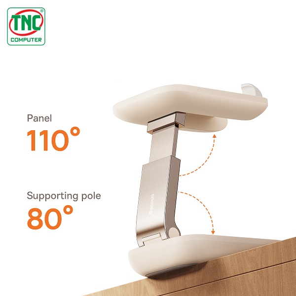 Giá đỡ điện thoại Baseus Seashell Baby Pink LVN055-PK được trang bị chân đế chống trượt Giá đỡ điện thoại Baseus Seashell Baby Pink LVN055-PK được trang bị chân đế chống trượt