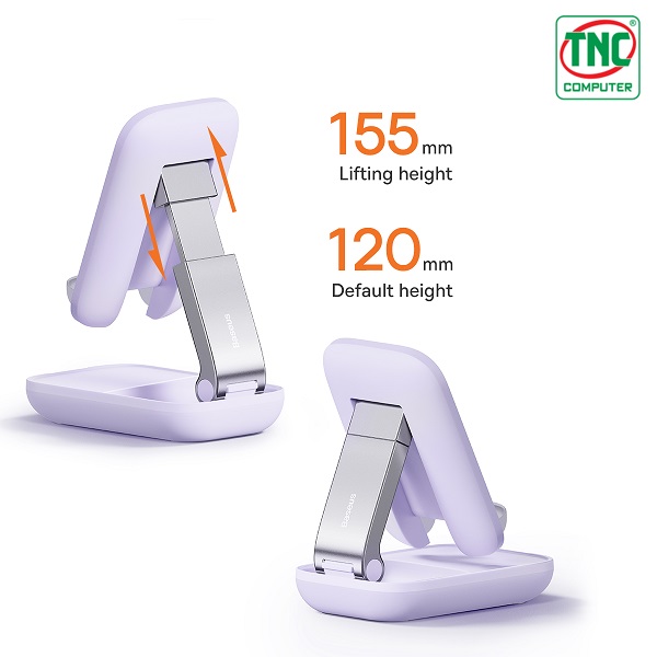 Giá đỡ điện thoại Baseus Seashell Mirror Nebula Purple LVN055 được thiết kế chắc chắn Giá đỡ điện thoại Baseus Seashell Mirror Nebula Purple LVN055 được thiết kế chắc chắn