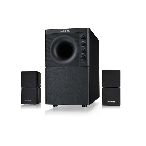 Thiết kế sang trọng loa Microlab X-3 2.1