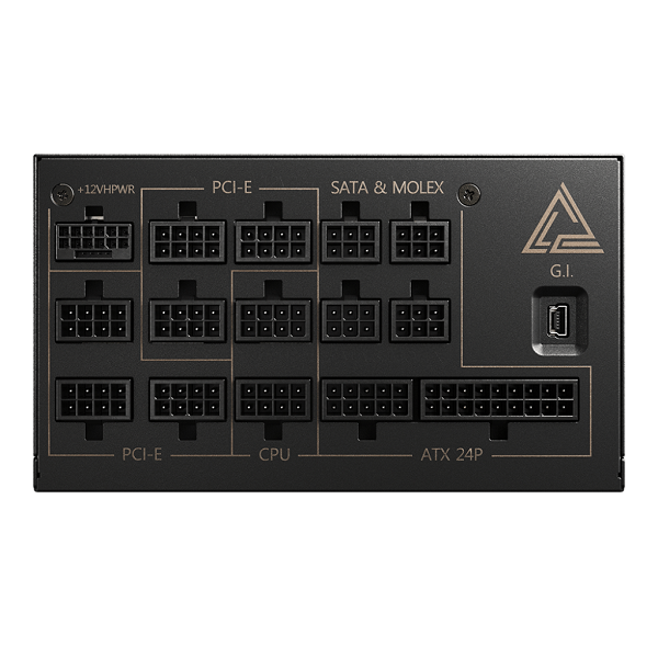 Nguồn MSI 1300W MEG Ai1300P PCIE5 80 PLUS Platinum đạt chứng nhận 80 PLUS Platinum nguồn giá rẻ