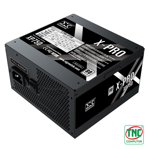 Nguồn Xigmatek X-PRO XP750 80Plus White (EN41013) thương thương hiệu uy tín, chất lượng Nguồn Xigmatek X-PRO XP750 80Plus White (EN41013) thương thương hiệu uy tín, chất lượng