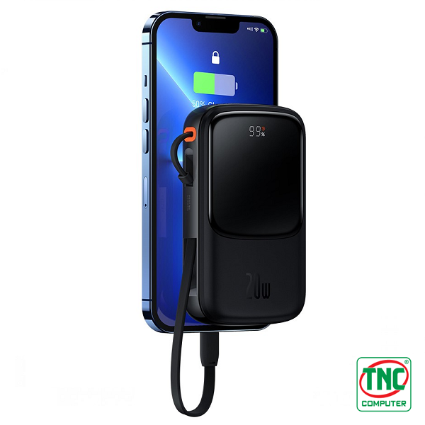 Sạc dự phòng Baseus Qpow Pro Digital Display 20000mAh sở hữu cổng sạc nhanh 22.5W Sạc dự phòng Baseus Qpow Pro Digital Display 20000mAh sở hữu cổng sạc nhanh 22.5W